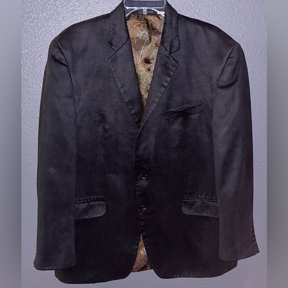 Lauren Ralph Lauren Classic Black Men's Blazer - Picture 1 of 7